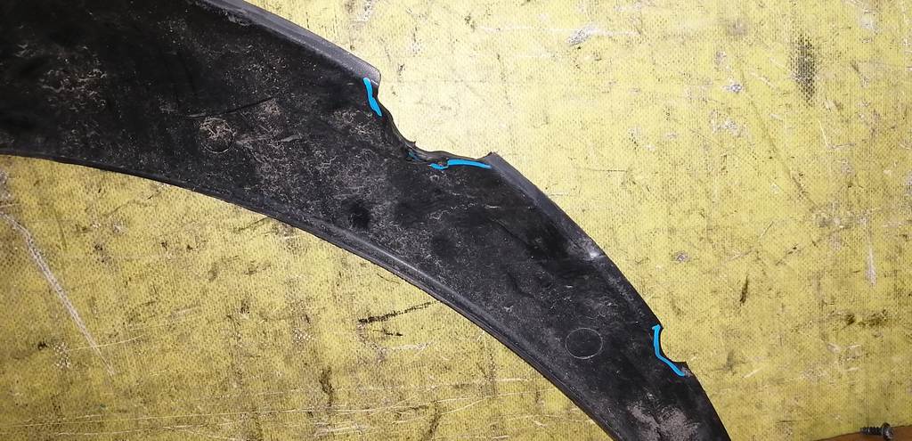 расширитель крыльев Mitsubishi Pajero Mini