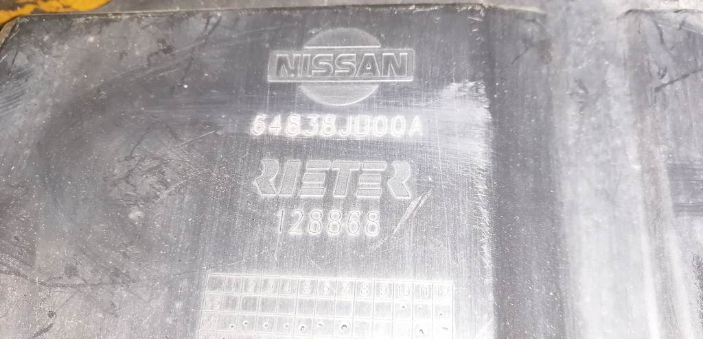 защита двигателя Nissan Dualis