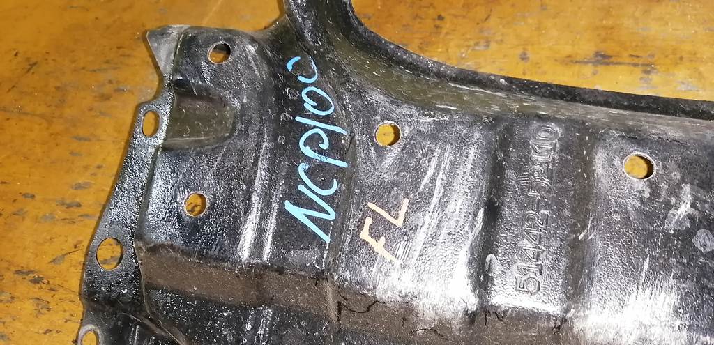 защита двигателя Toyota Ractis