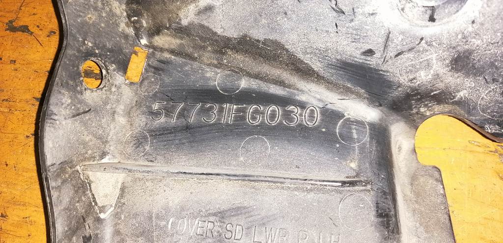 подкрылок Subaru Impreza