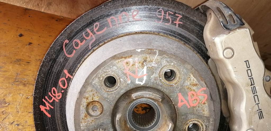 ступица Porsche Cayenne