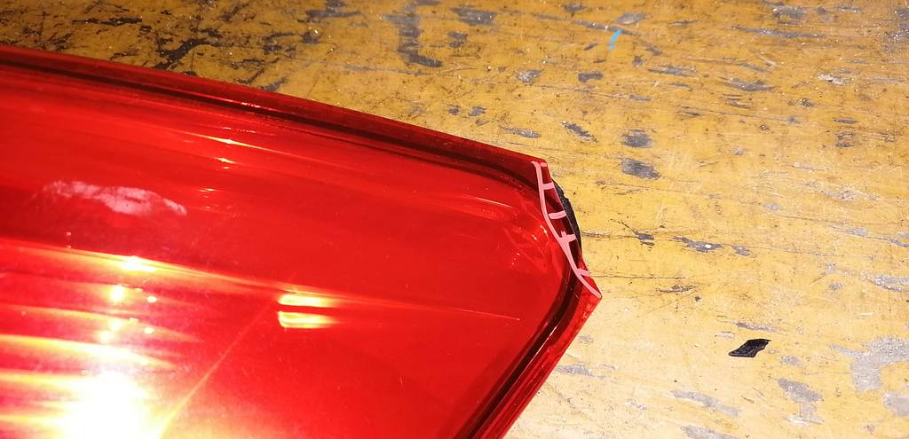 стоп-сигнал Nissan Dualis