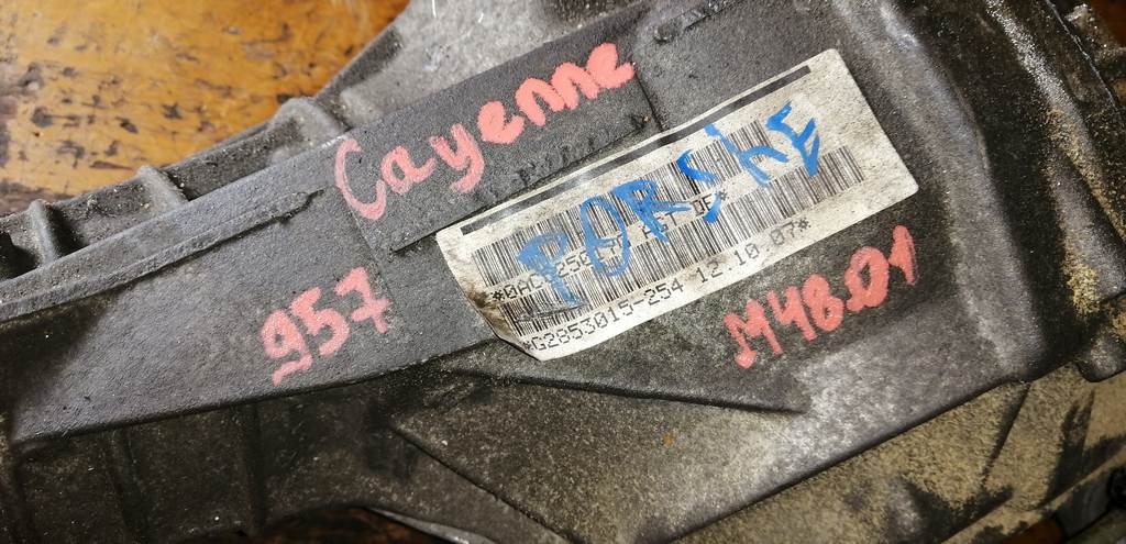 редуктор Porsche Cayenne