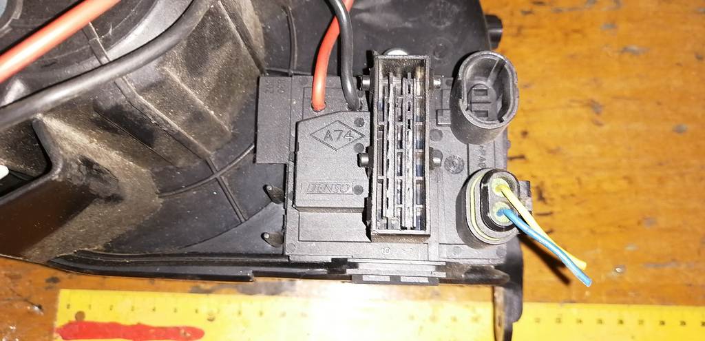 мотор печки Renault Kangoo