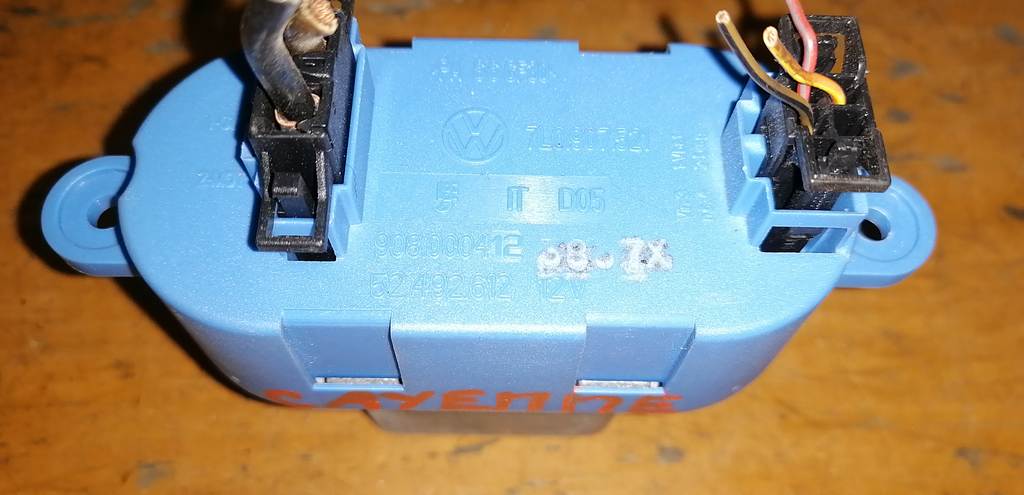 реостат Porsche Cayenne