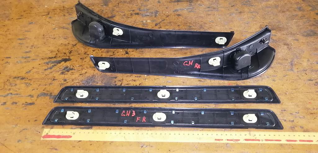 накладка на порог Subaru Impreza