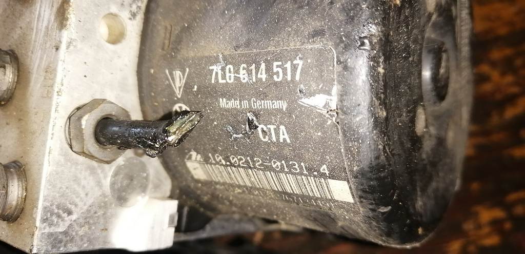 блок abs Porsche Cayenne