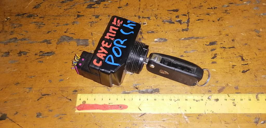 замок зажигания Porsche Cayenne