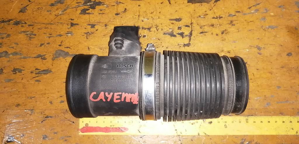 датчик расхода воздуха Porsche Cayenne