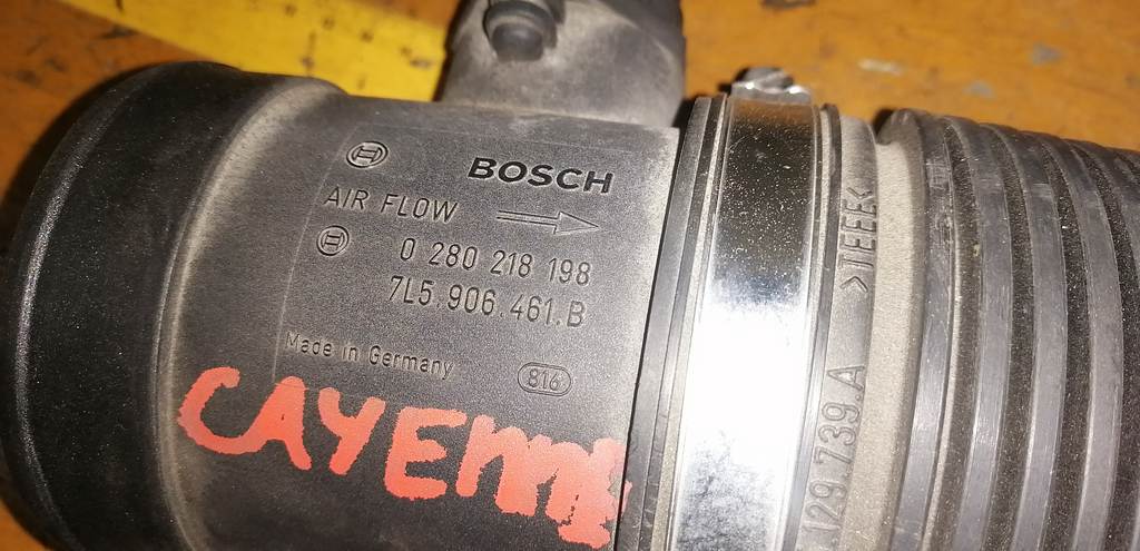 датчик расхода воздуха Porsche Cayenne