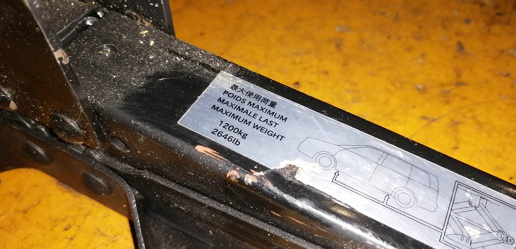 домкрат Mitsubishi Outlander