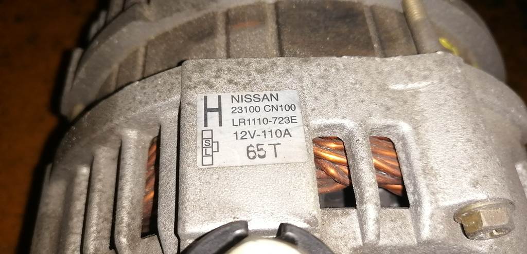 генератор Nissan Teana