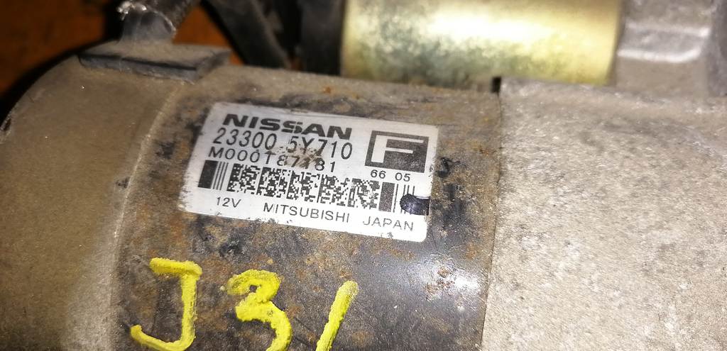 стартер Nissan Teana