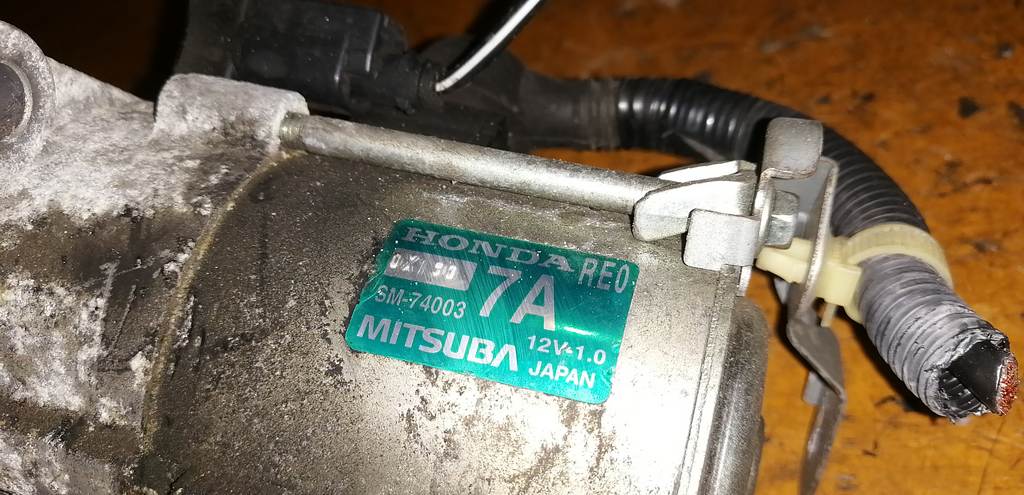 стартер Honda Fit