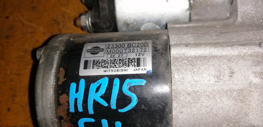стартер Nissan Note