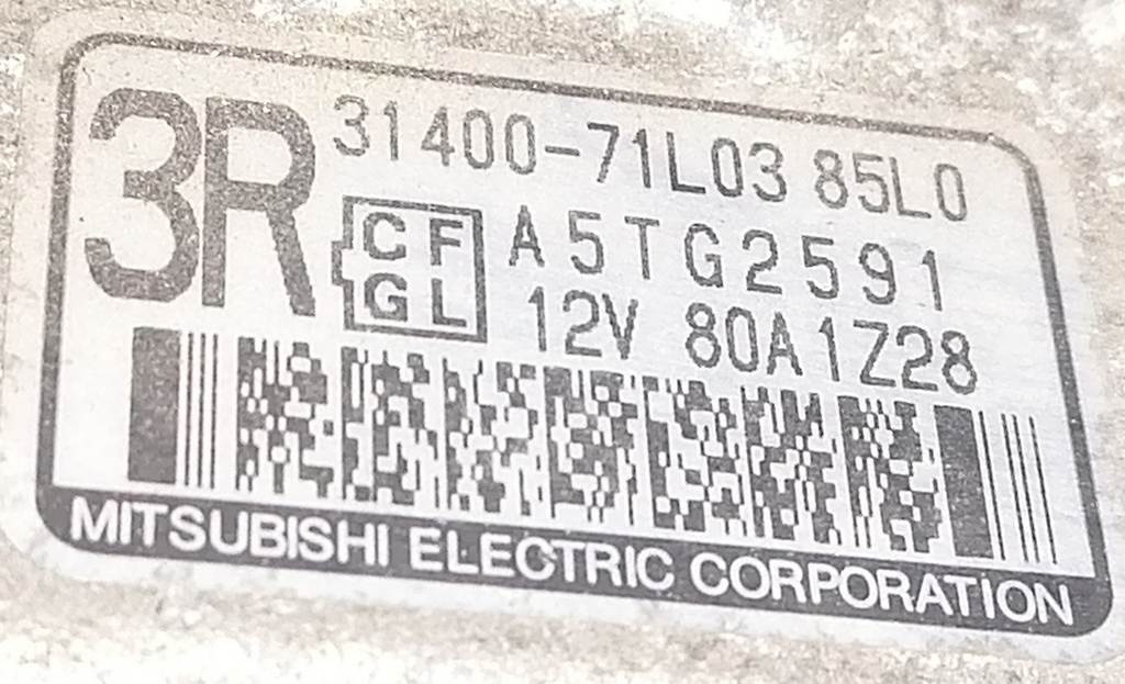 генератор Suzuki Solio