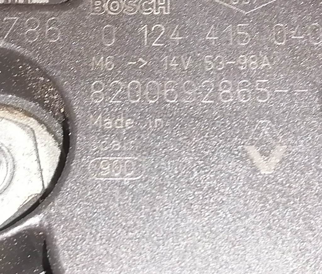 генератор Renault Kangoo