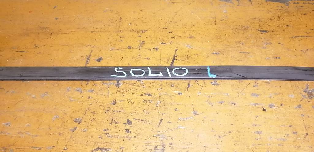 молдинг на крышу Suzuki Solio