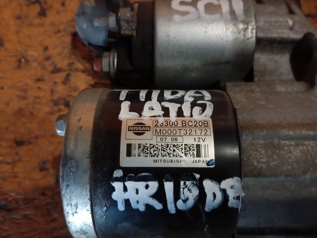 стартер Nissan Tiida Latio