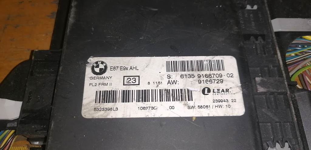 блок управления светом BMW 3 Series