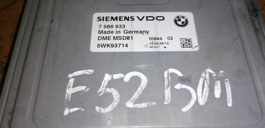 блок управления двс BMW 3 Series