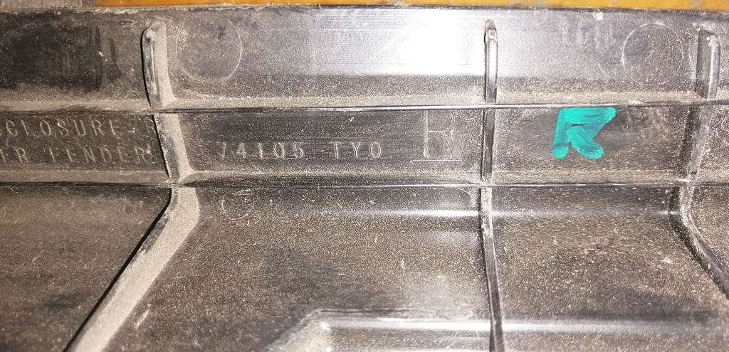 накладка на крыло Honda N Box